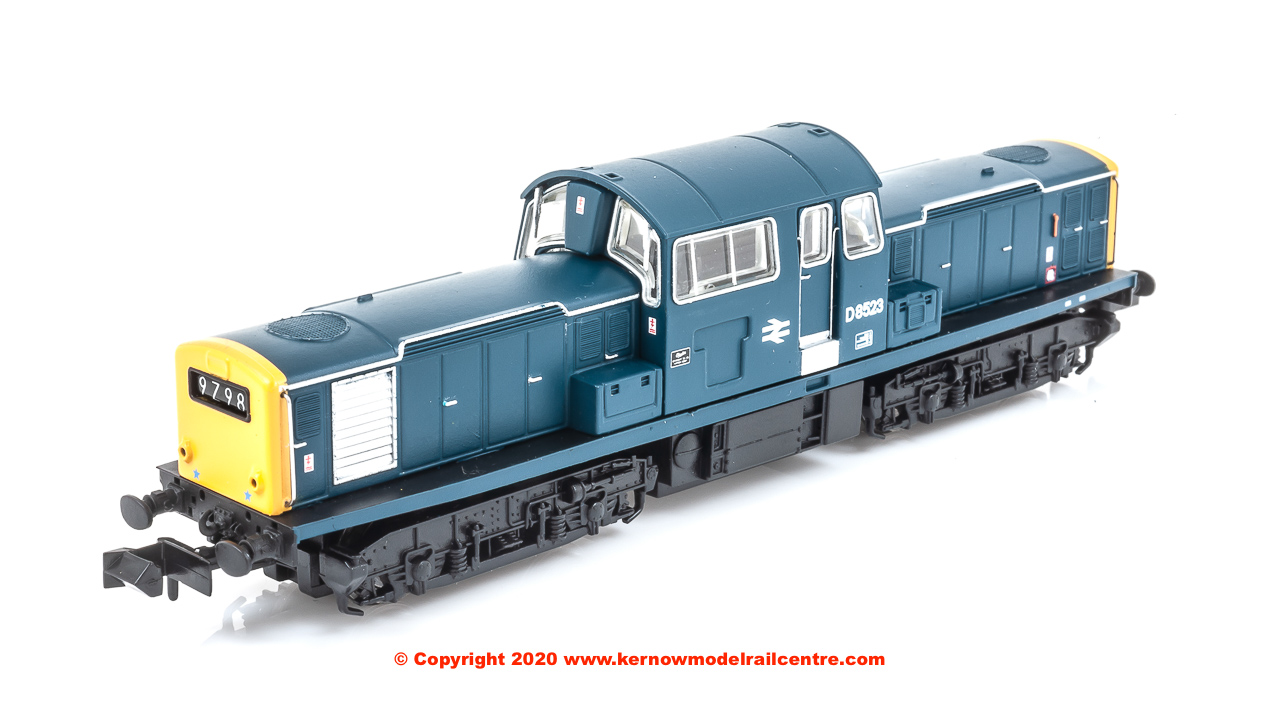 E84506 Class 17 Diesel Locomotive number D8523 in BR Blue livery